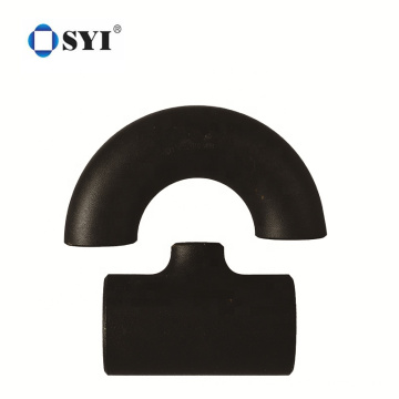 Elbow Seamless Black Painted Carbon Steel Pipe Fittings for Pipe Connection